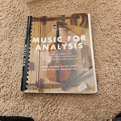 Music For Analysis