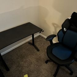 Gaming Desk + Chair 