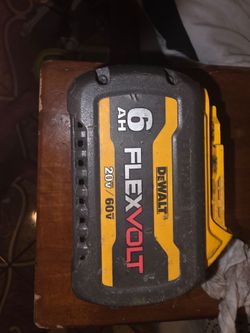 DEWALT FLEXVOLT 6Ah 20V/60V Battery
