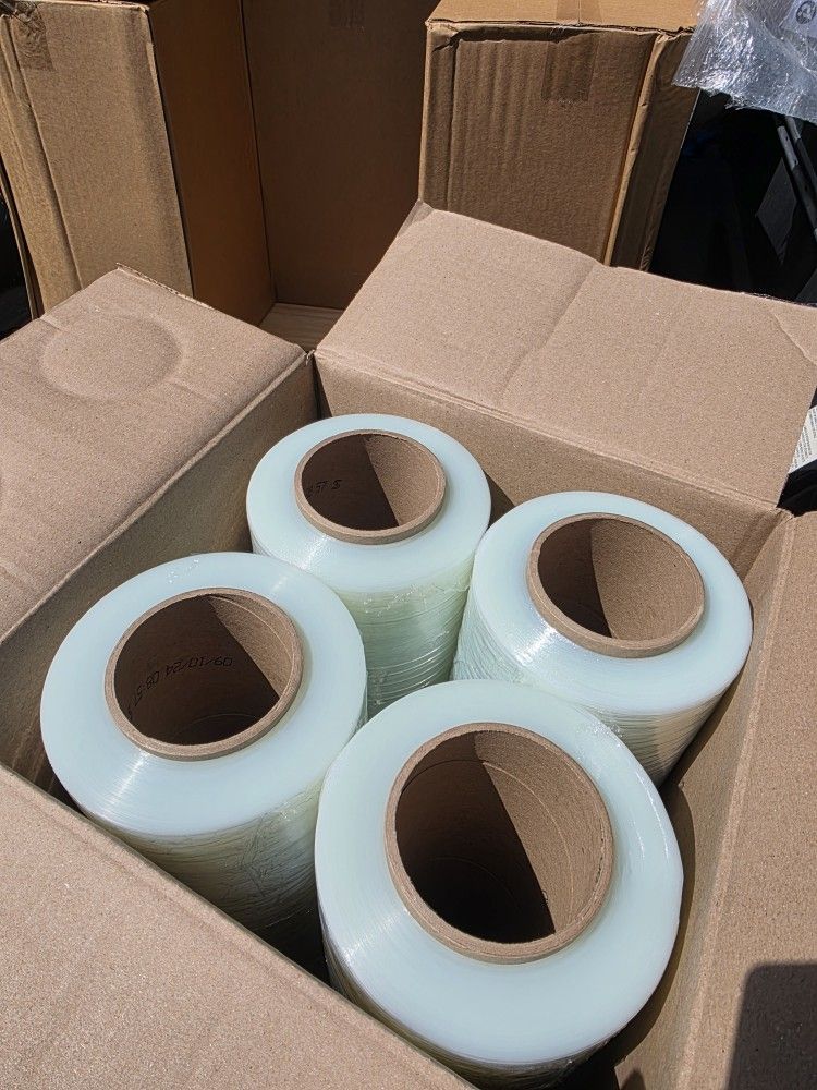 Shrink Wrap Plastic Wrap Delivery Available