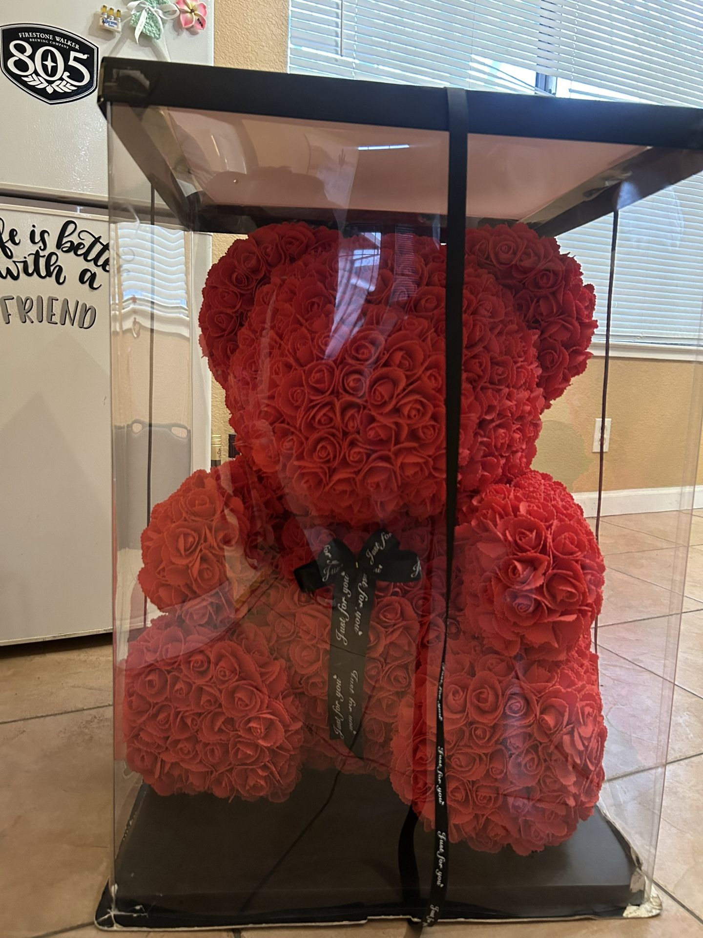 Rose Teddy Bear