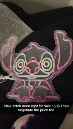 Stitch Neon Light 