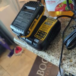 DeWalt 20 V Battery And Charger