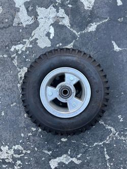Mini bike front wheel