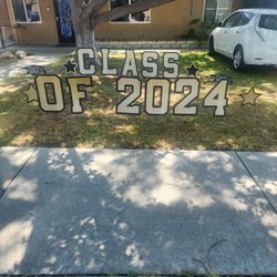 Class Of 2024 Yard Sign
