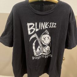 Blink-182 Bored to Death 2016 North America Tour T-Shirt