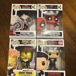 4 Funko Pop’s