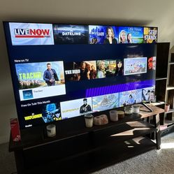 75 In Samsung 4k Tv With Stand 