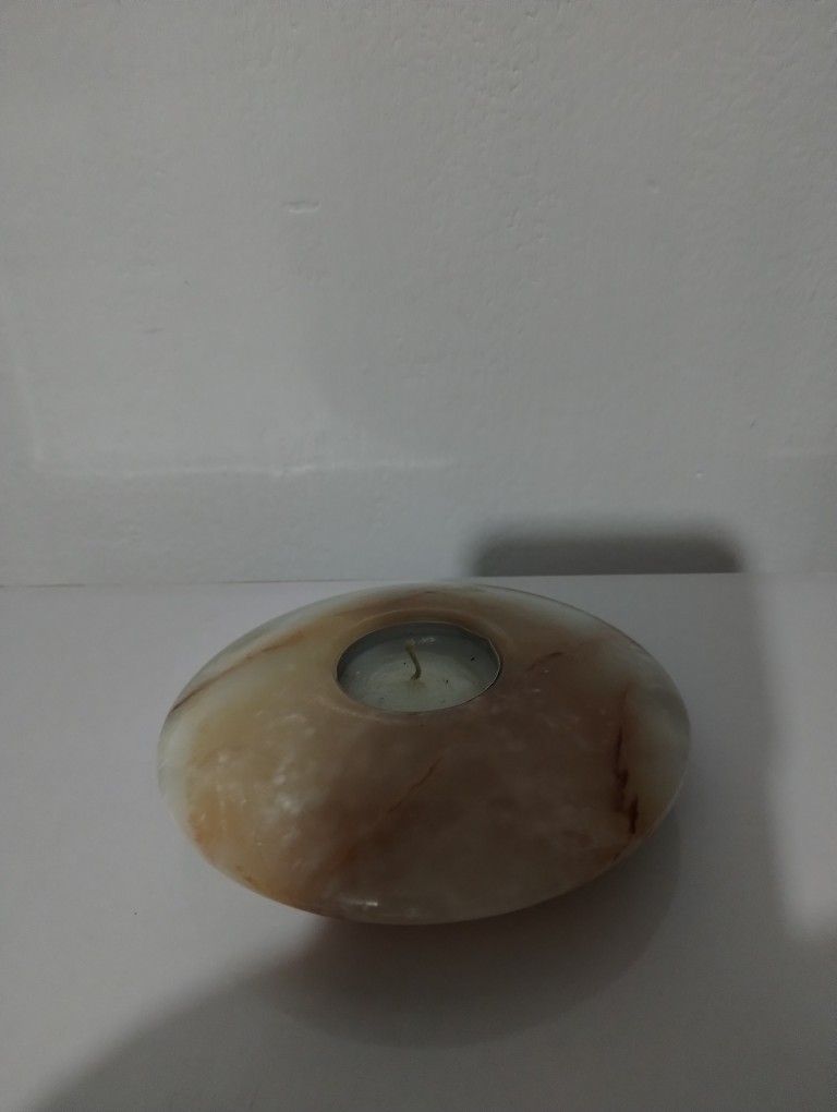 ONYX - MARBLE VOTIVE HOLDER 5"×2" - AB99