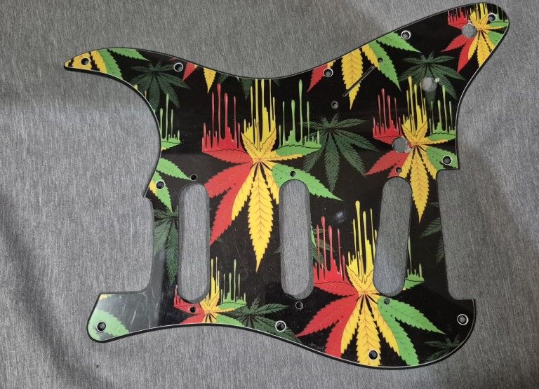 Used Strat Pickguards