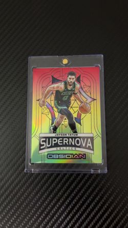 2023 Panini Obsidian Jayson Tatum Supernova Electric Etch Reggae 22/60 #3