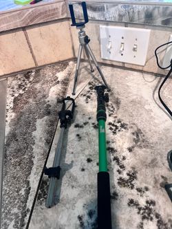 Tripod and selfie sticks