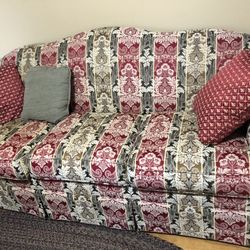 Camel Back Sofa