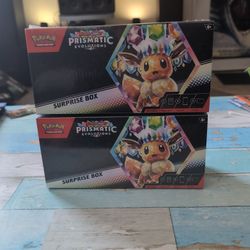 Prismatic Evolutions Surprise Box 
