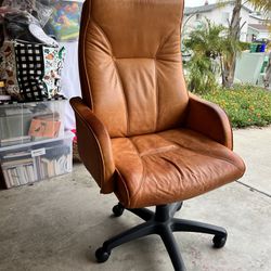 Real leather High Back Office Chair