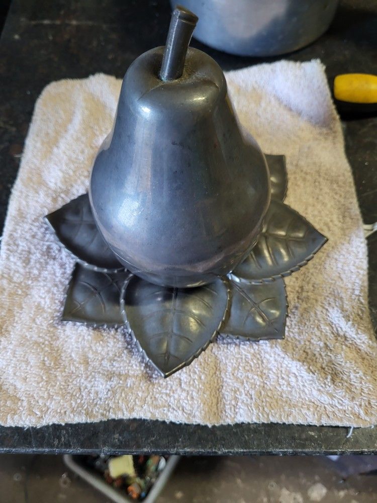 Antique Pear Shaped Shot Glass Holder