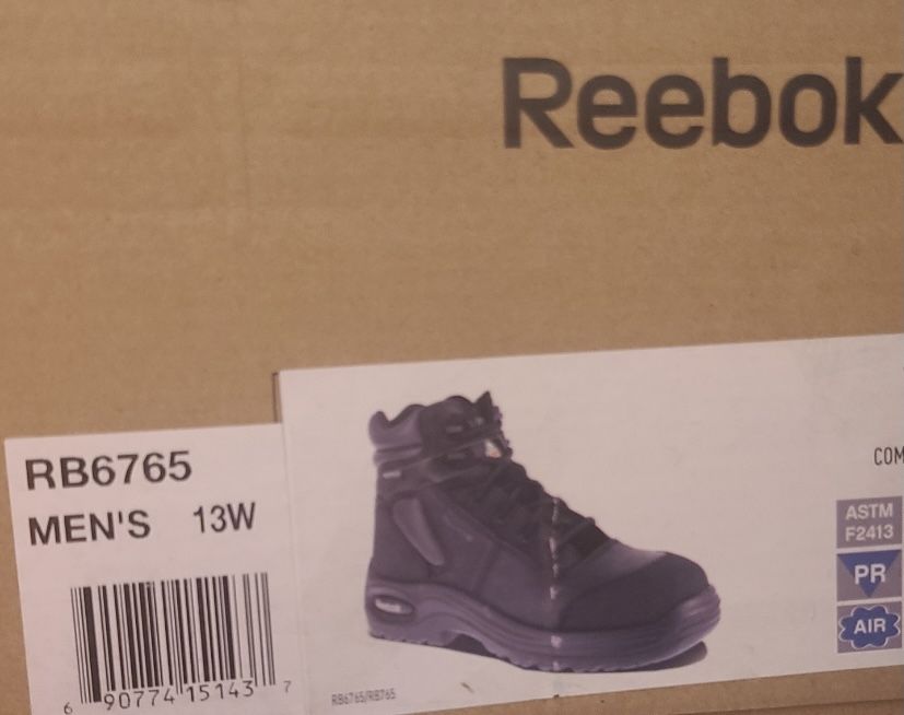 Brand New Reebok Work Trainex Men's Composite Toe Boot