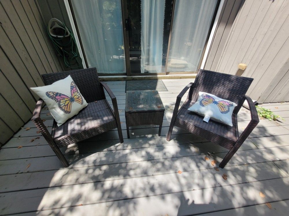 Wicker Patio Set