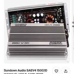 Sundown Audio SAEV4 1500.1D