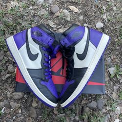 Air Jordan 1 Court Purple 