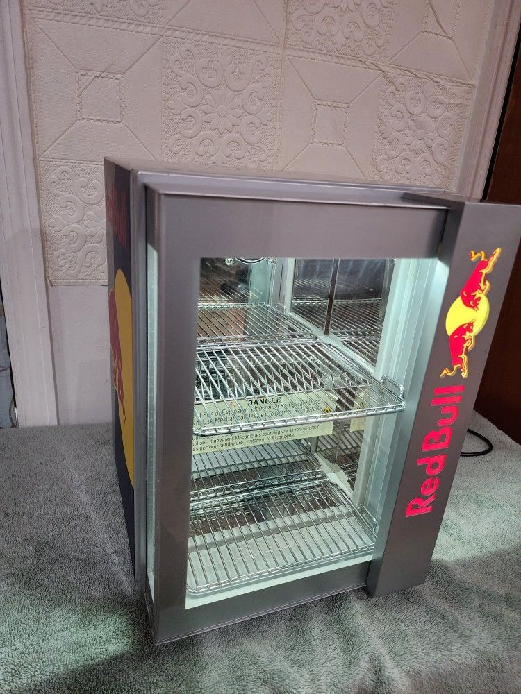 Red Bull Mini Fridge Baby Cooler Model RB-BC 2020 ECO LED for Sale
