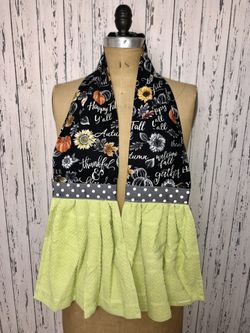 Kitchen Towel Boa -  Happy Fall Y’all