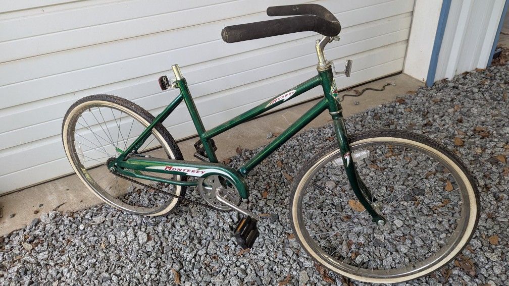 Vintage Bicycle Monterey By Murray With Seat