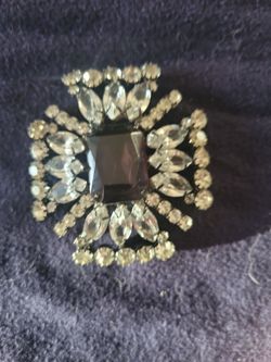 Vintage costume jewelry broaches