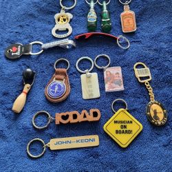 Keychains And Bottle Openers Top. Message For Pricing 