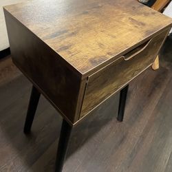 Two Rustic Nightstands