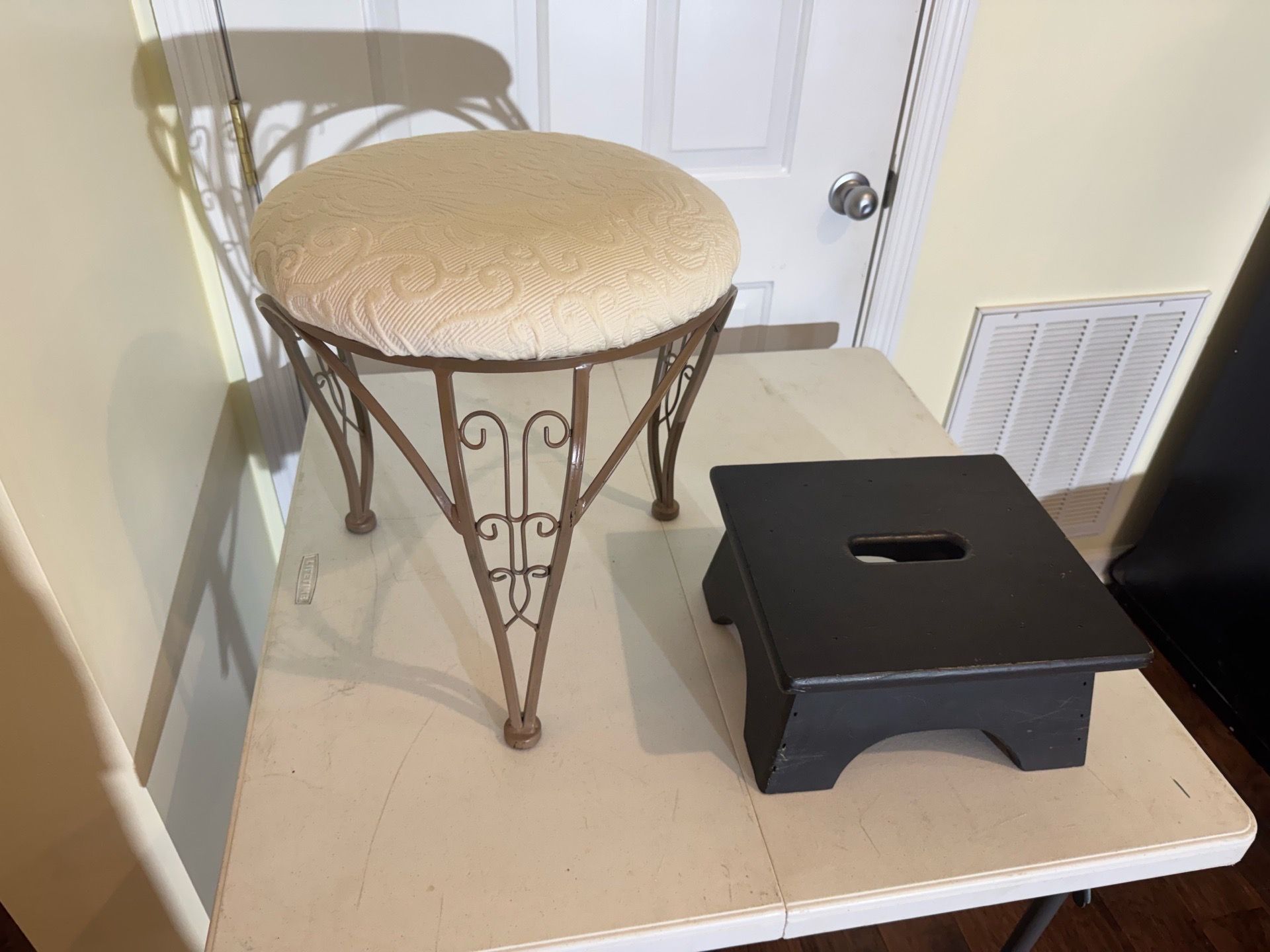Two stools