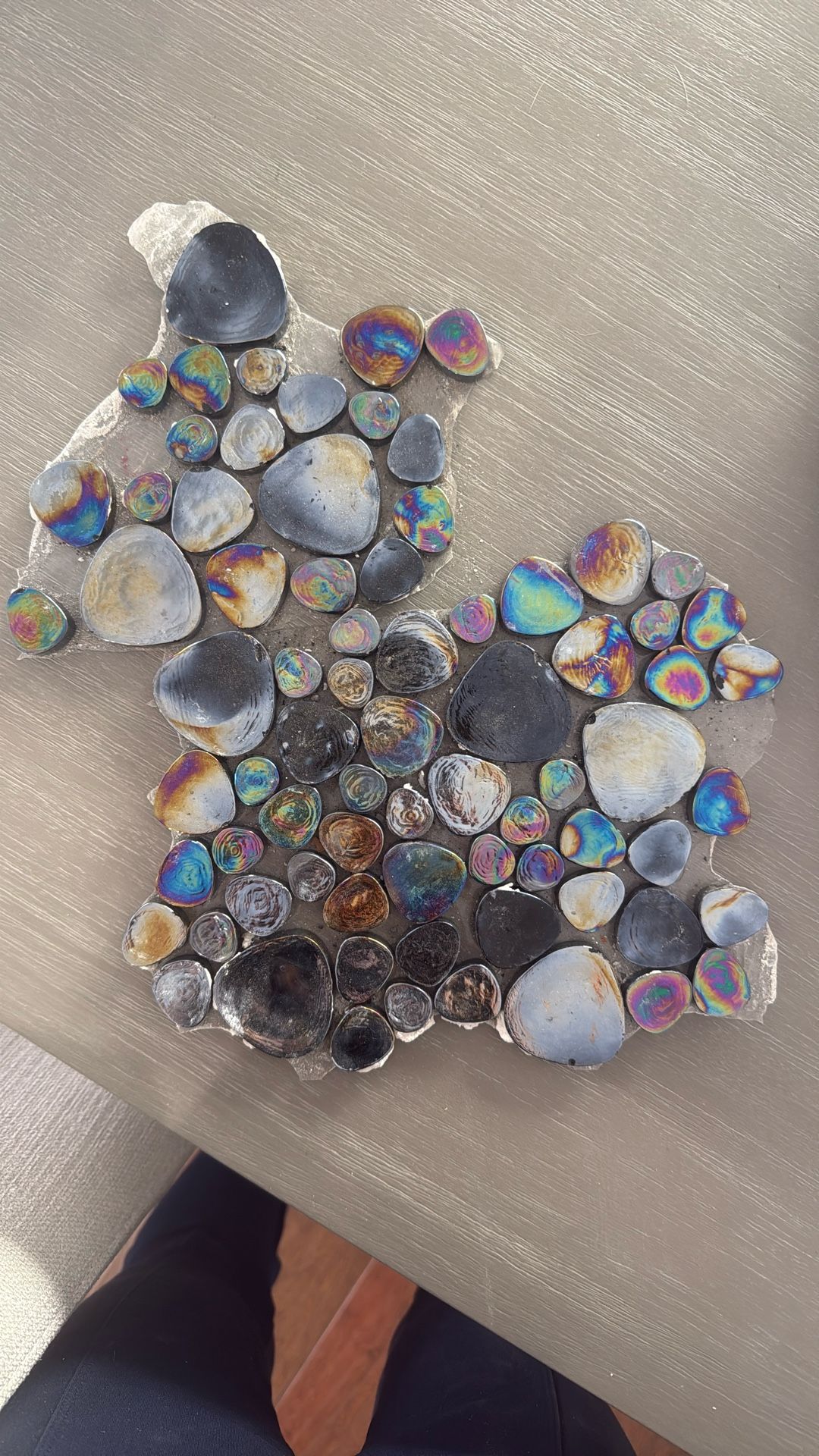 Tile Pieces Iridescent