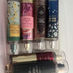 Bath & body works sprays new 