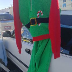 ☃️❄️⛄️ Piyama  De Navidad  Talla Mediana ⛄️❄️☃️