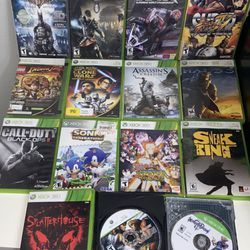 Xbox 360 Games And Accessories. Message For Individual Prices. 