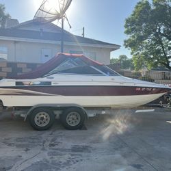 1999 seaswirl volvo penta cobra engine 10 seater BOAT TRAILER INCLUDED!!