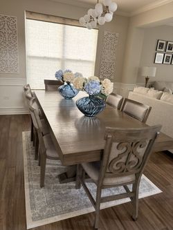Dining Table With 8 Chairs From Ashley Furniture 