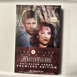 Vintage  “The X Files” Topps Master Vision Collector  Cards