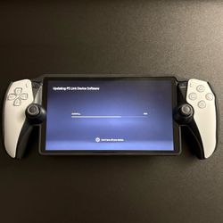 Sony PlayStation Portal for PS5 game streaming excellent condition works perfectly comes with screen protector and kickstand case!