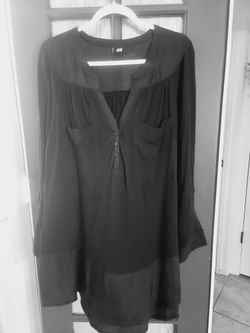Black Light Flow Dress