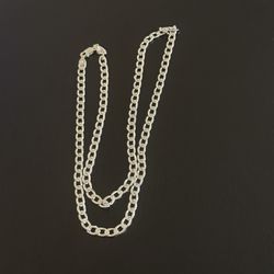 chain silver $75