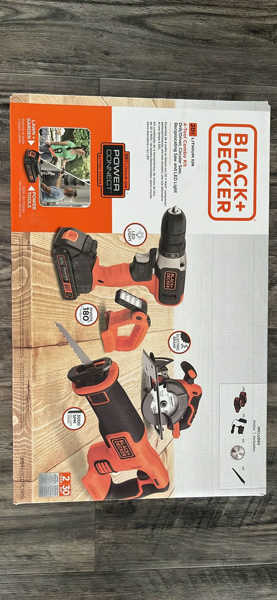 Brand New Black And Decker Tool Combo Kit 