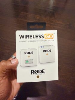 Rode wireless go microphone