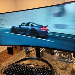 LG UltraWide curved monitor