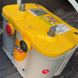 Yellow Top Optimal Battery