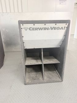2 Cerwin-Vega Speaker Cabinet with speakers