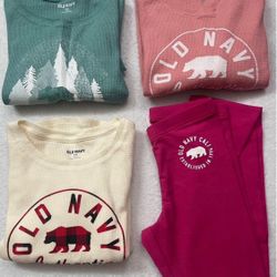 New! Thermal shirts and leggings for girls, Size M, Girl Fall and winter clothing  3 thermal shirts and 1 leggings  