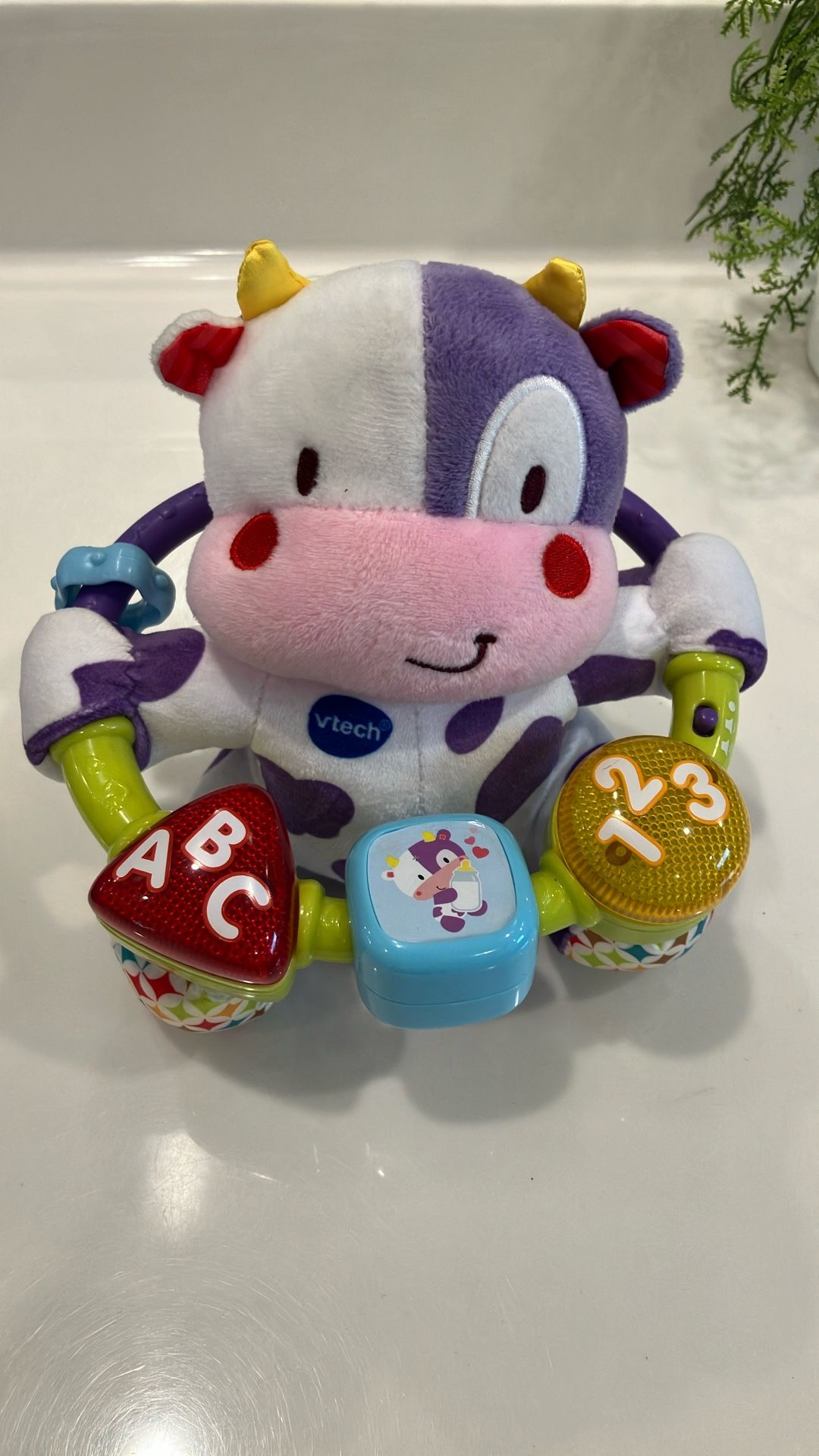 VTech Moosical Cow Baby Toy - Lights Up And Plays Music!