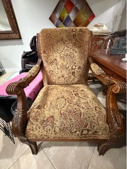 Wooden Arm Chair