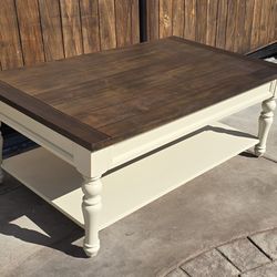 48" coffee table